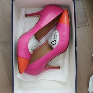Two tone higj heel pink and Orange